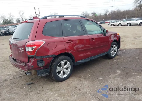 2016 Subaru Forester 2.5I Premium из США, поврежденный, VIN JF2SJAFC5GH554497